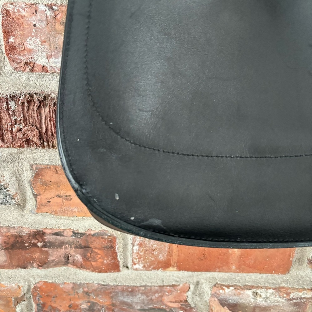 Madewell Sydney Black Leather Convertible Crossbody Purse Bag - Picture 7 of 10